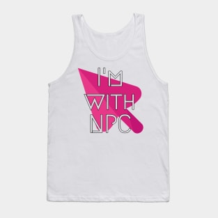 Non Player Character Computer Love Robot gift idea Tank Top